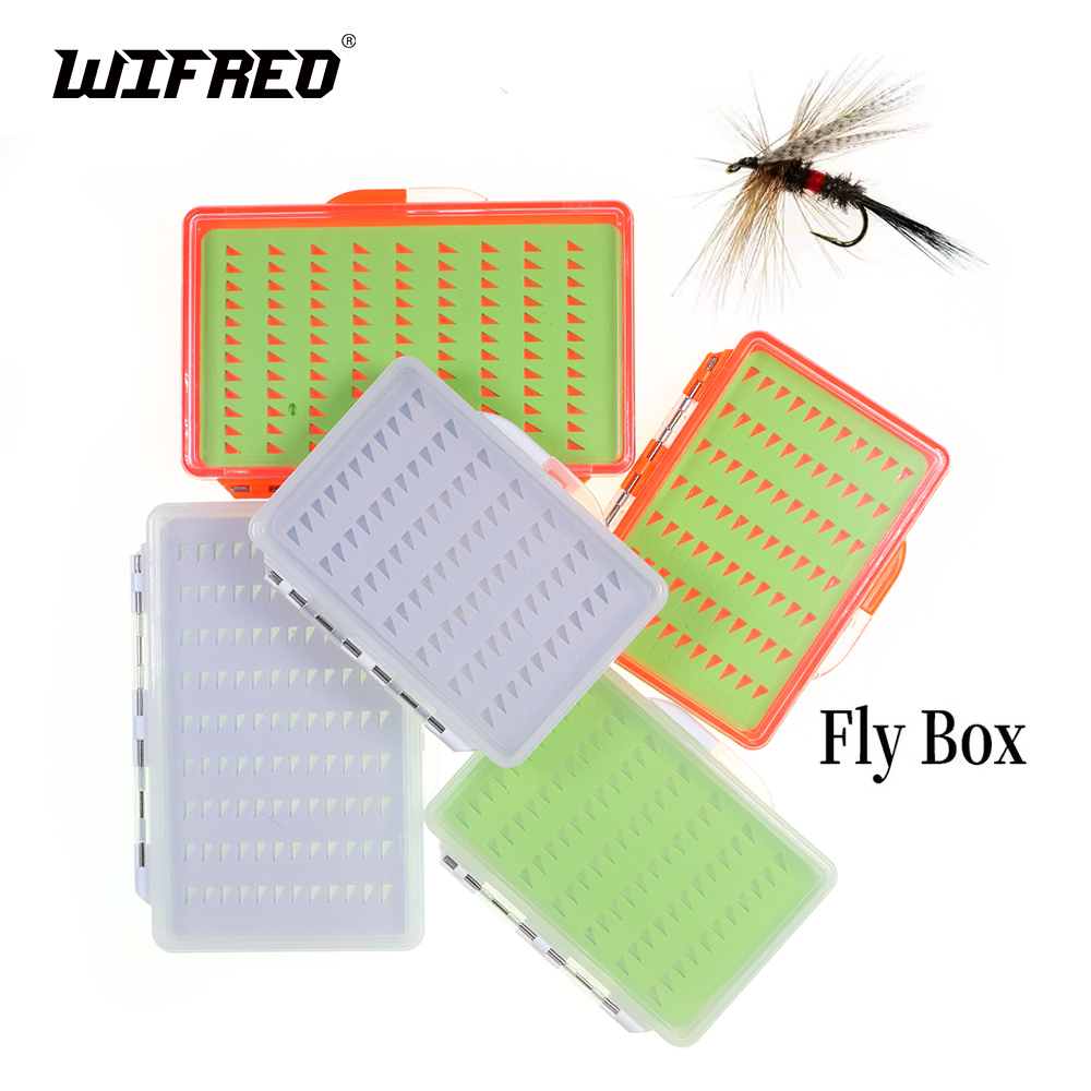 Fishing Equipment Organizer - WIFREO Fly Fishing Hook Box with