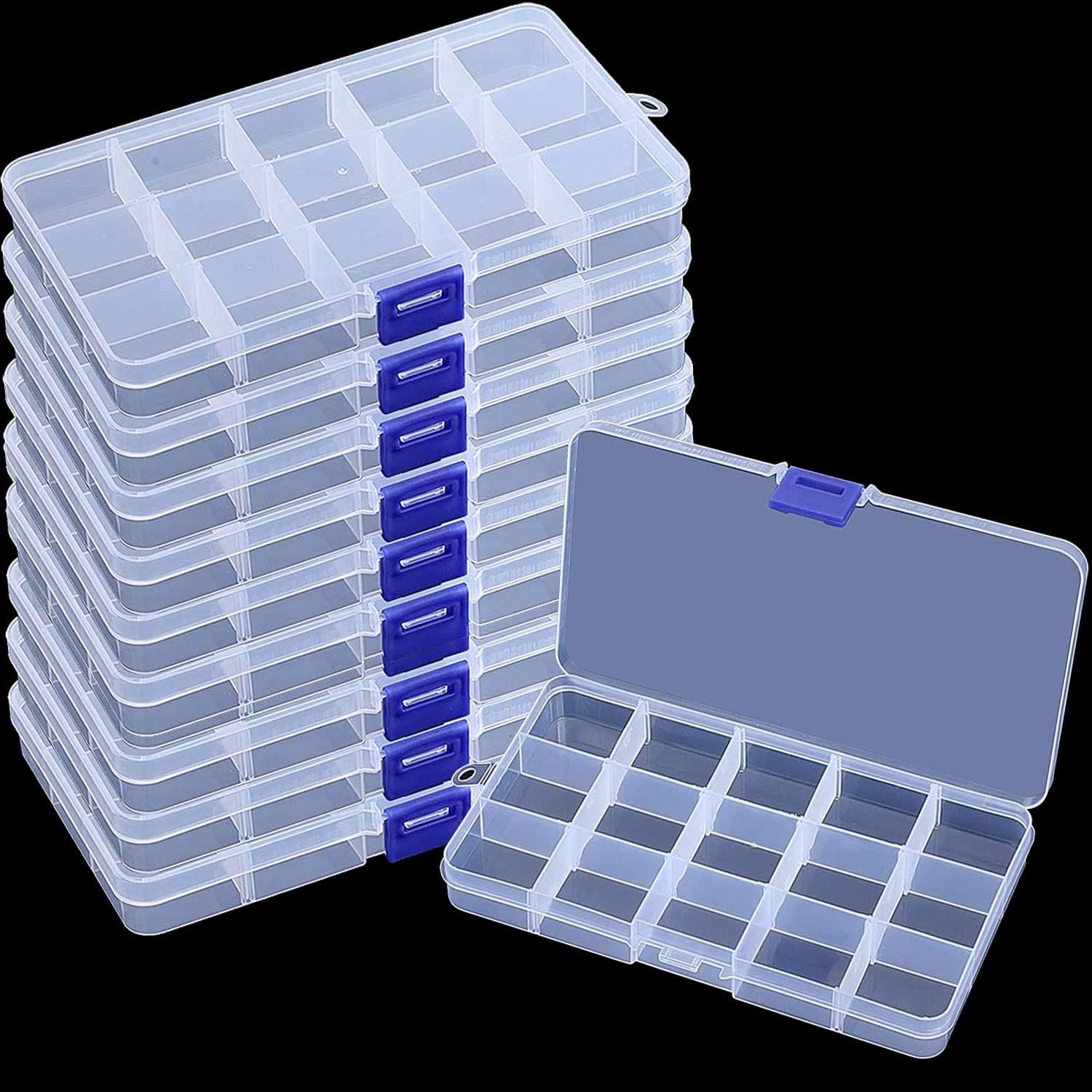 15 Grids Small Plastic Storage - Tackle Box recension och pris