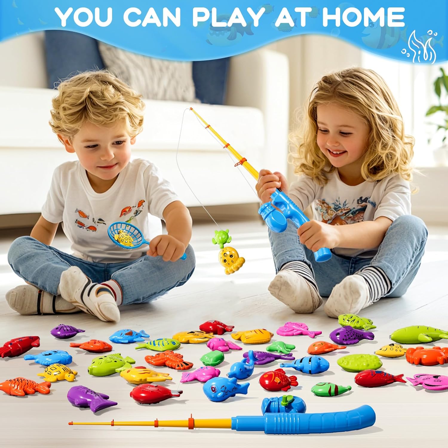 Children Bathtub Fishing Toy S - Fishing Equipment Kids recension och pris
