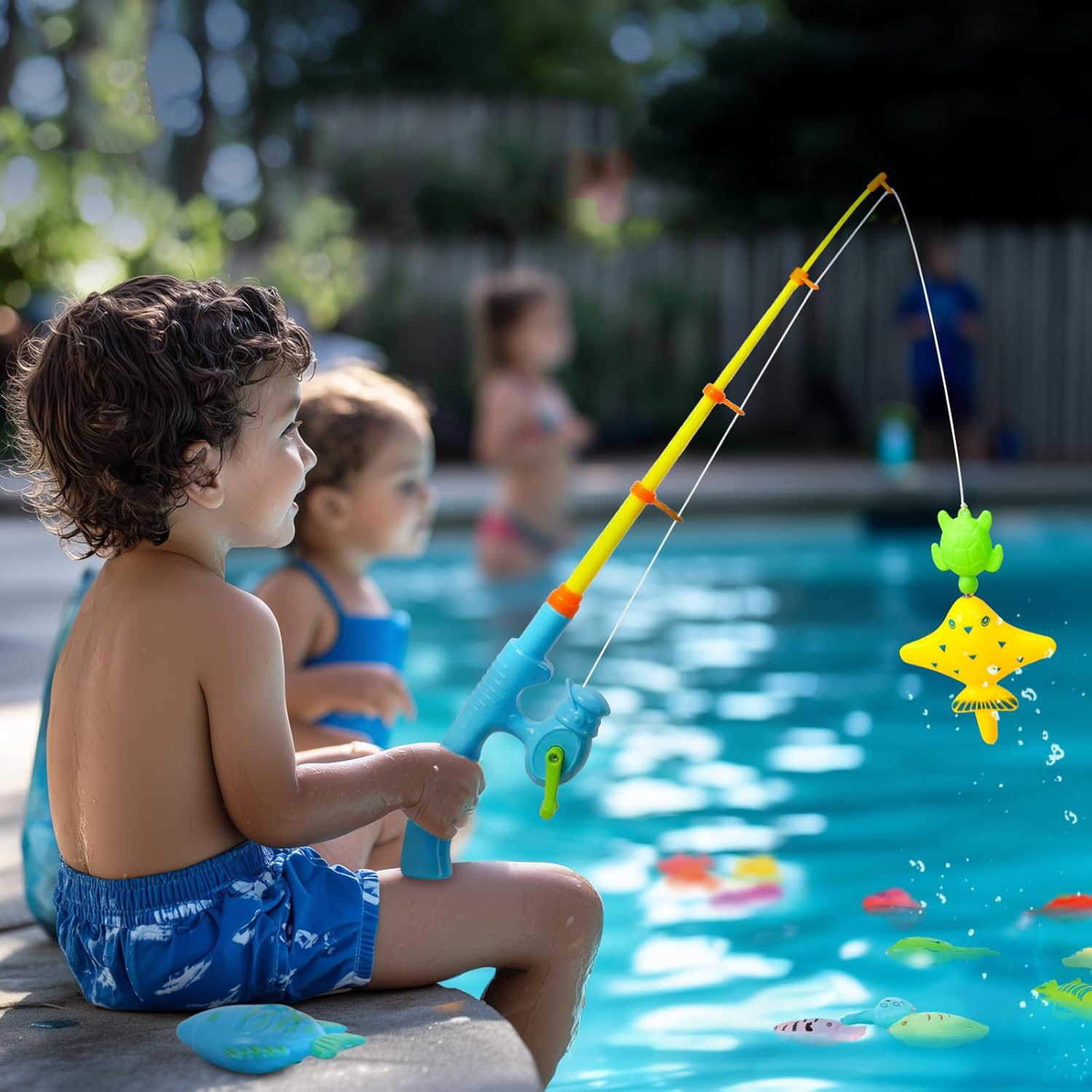 Children Bathtub Fishing Toy S - Fishing Equipment Kids recension och pris