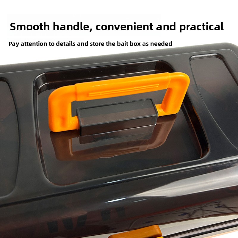 Large Four-Layer Outdoor Fishi - Tackle Box recension och pris