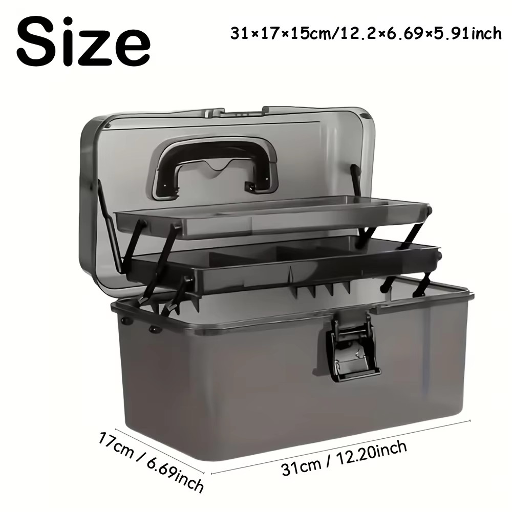 Durable PE Fishing Gear Box |  - Fishing Equipment Organizer recension och pris