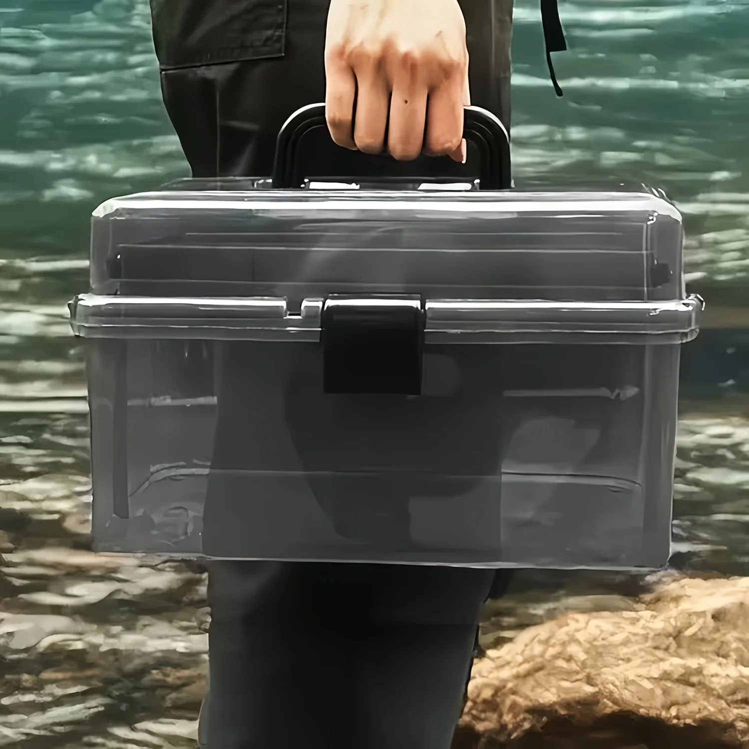 Durable PE Fishing Gear Box |  - Fishing Equipment Organizer recension och pris