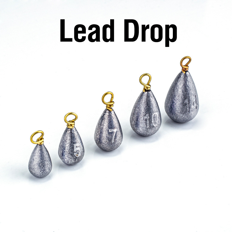 22Pcs/Box Fishing Sinkers Drop - Tackle Box recension och pris