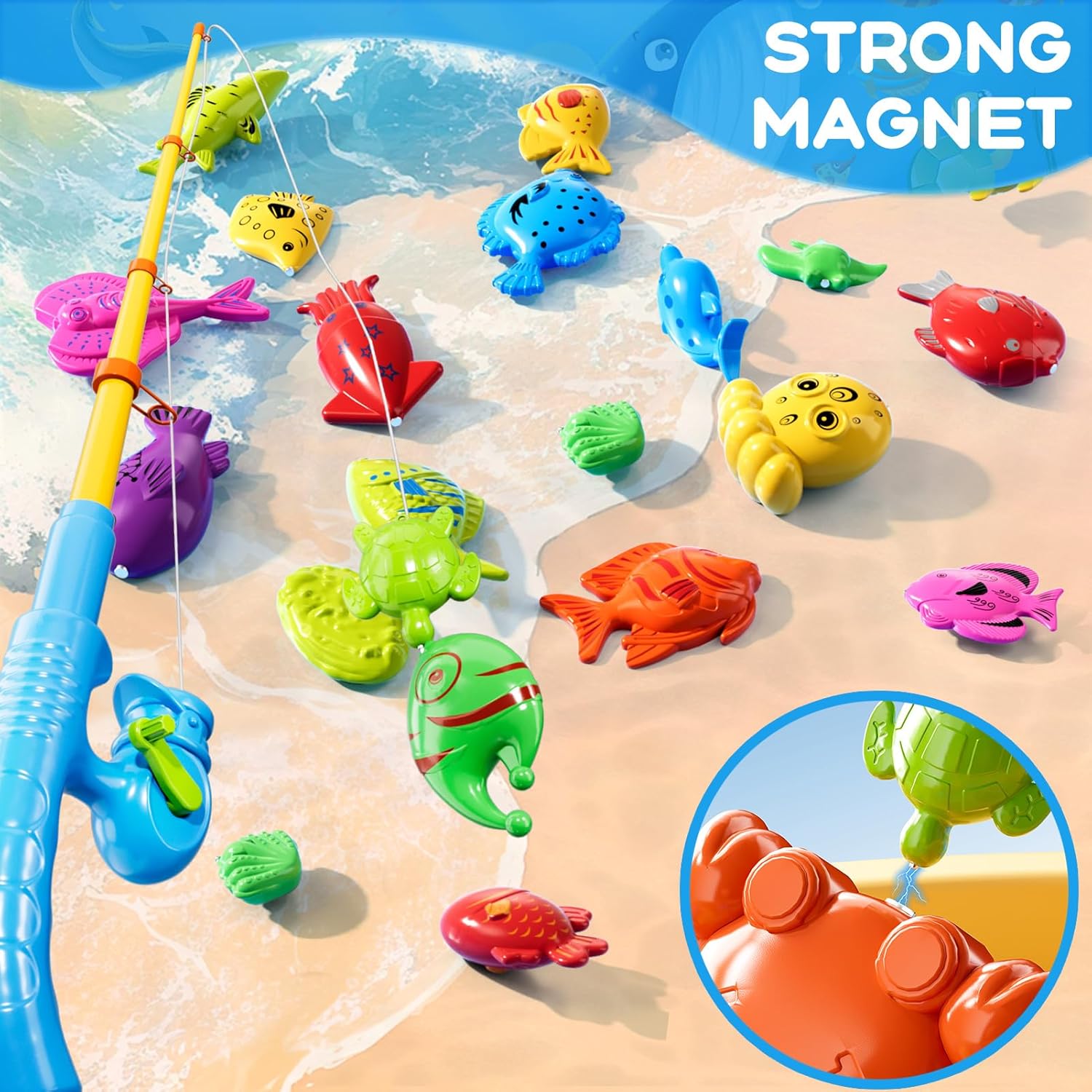 Children Bathtub Fishing Toy S - Fishing Equipment Kids recension och pris