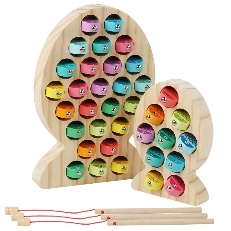 Kids Wooden Fishing Game Toy G - Fishing Equipment Kids recension och pris