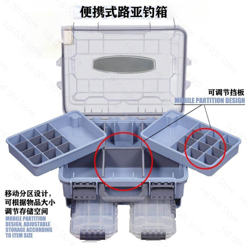 Fishing Tackle Box Large Capac - Tackle Box recension och pris