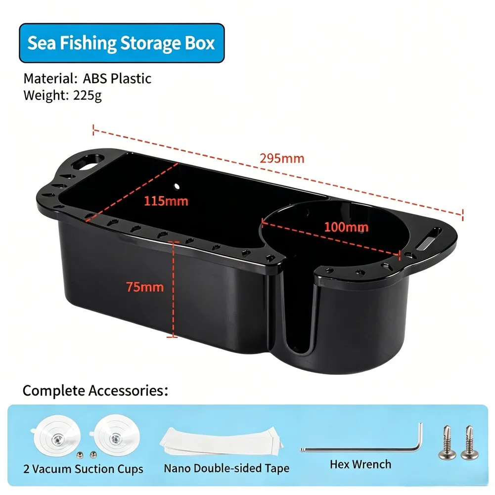 ABS Fishing Container Fishing  - Tackle Box recension och pris
