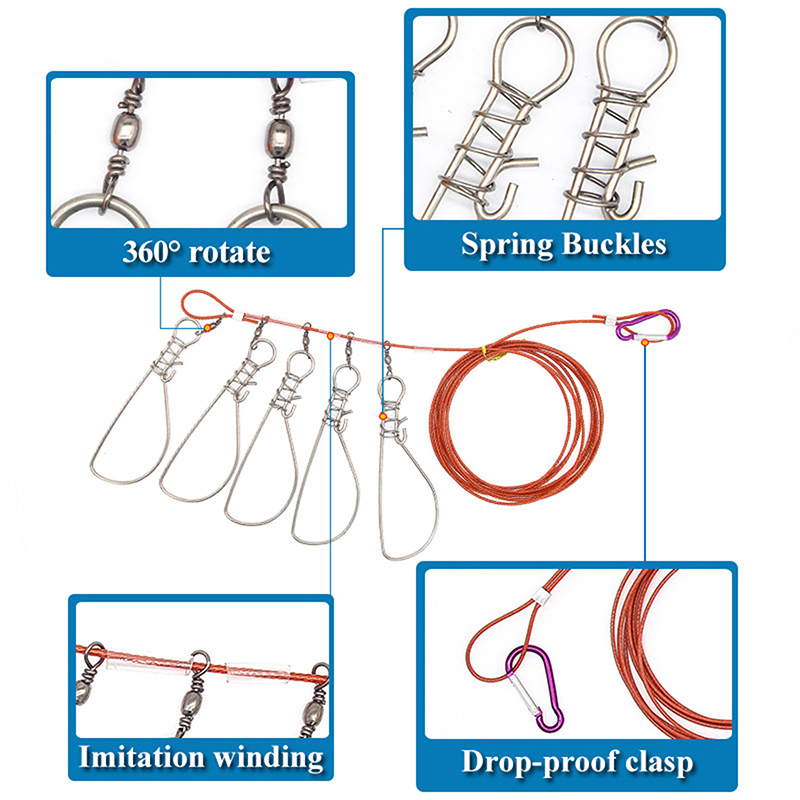 New【Stainless Steel Fishing Lo - Fishing Equipment And Gear recension och pris