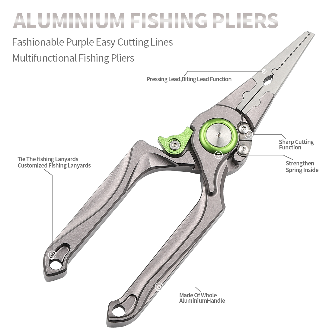 Full Aluminum Hook Removal Sal - Fishing Pliers recension och pris