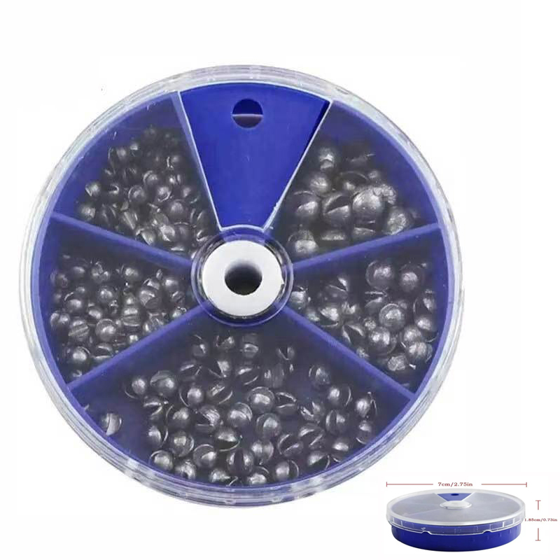 Split Shot Fishing Sinkers Wei - Tackle Box recension och pris