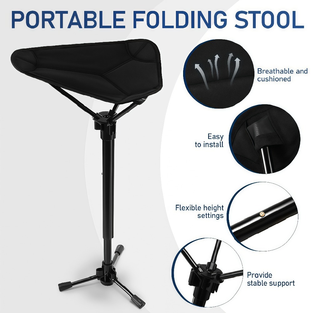 Portable Folding Chair 3 Gear  - Fishing Equipment And Gear recension och pris