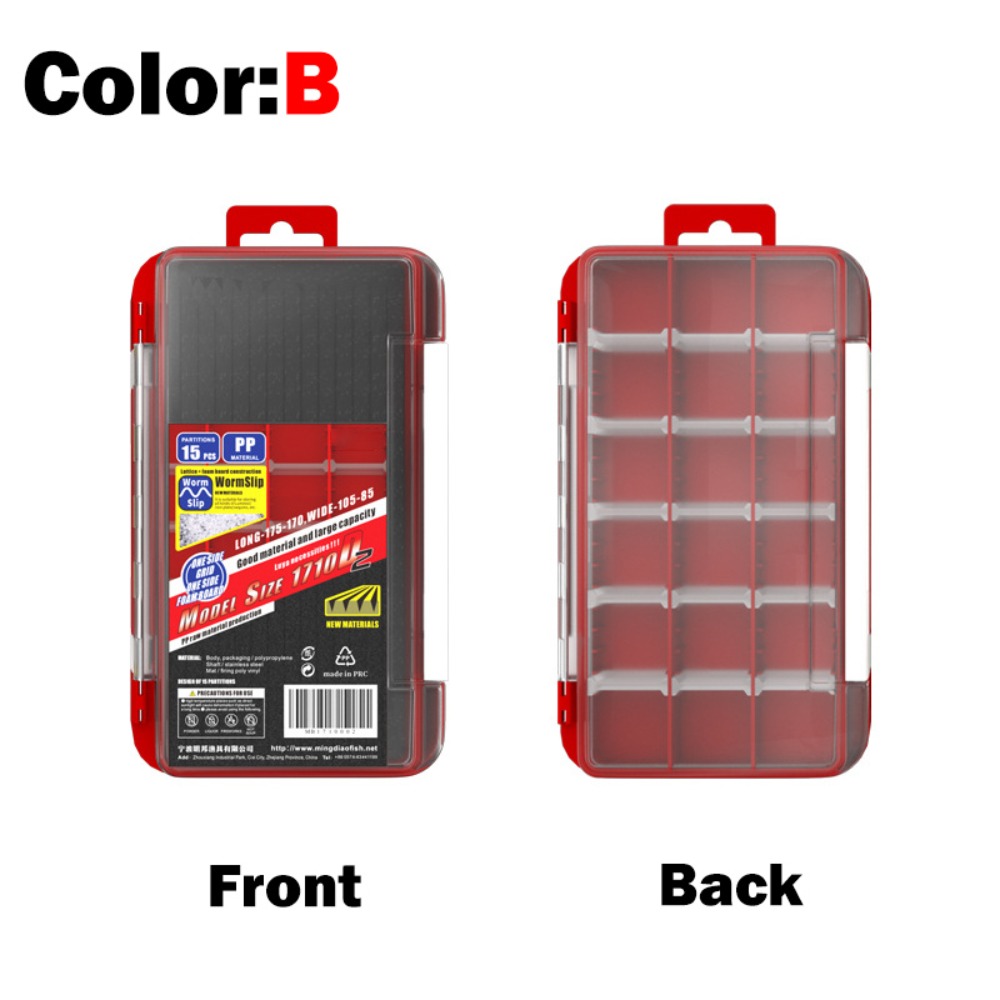 Fishing Tackle 2 Layer Fishhoo - Tackle Box recension och pris