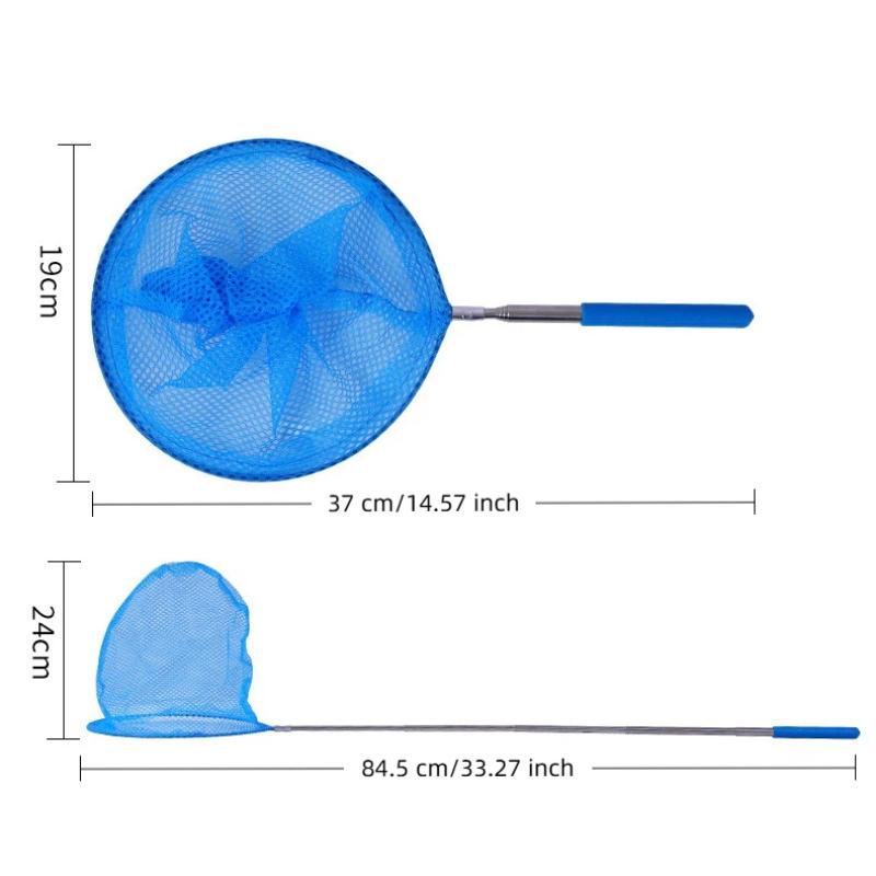 1/2/5Pcs Portable Fishing Net  - Fishing Equipment Kids recension och pris