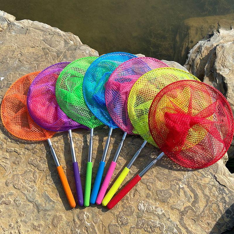 1/2/5Pcs Portable Fishing Net  - Fishing Equipment Kids recension och pris