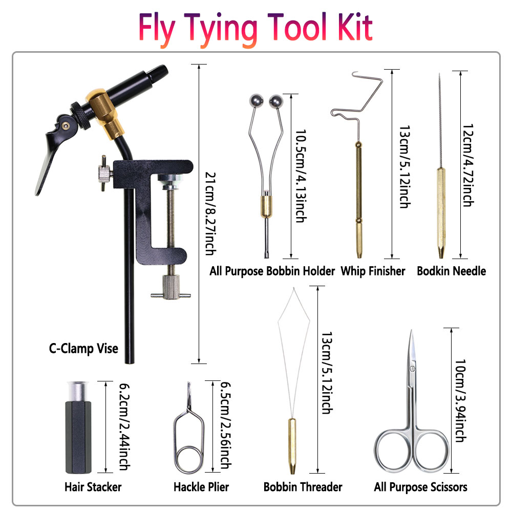 8pc/Set Hardened Steel C-Clamp - Fishing Pliers recension och pris