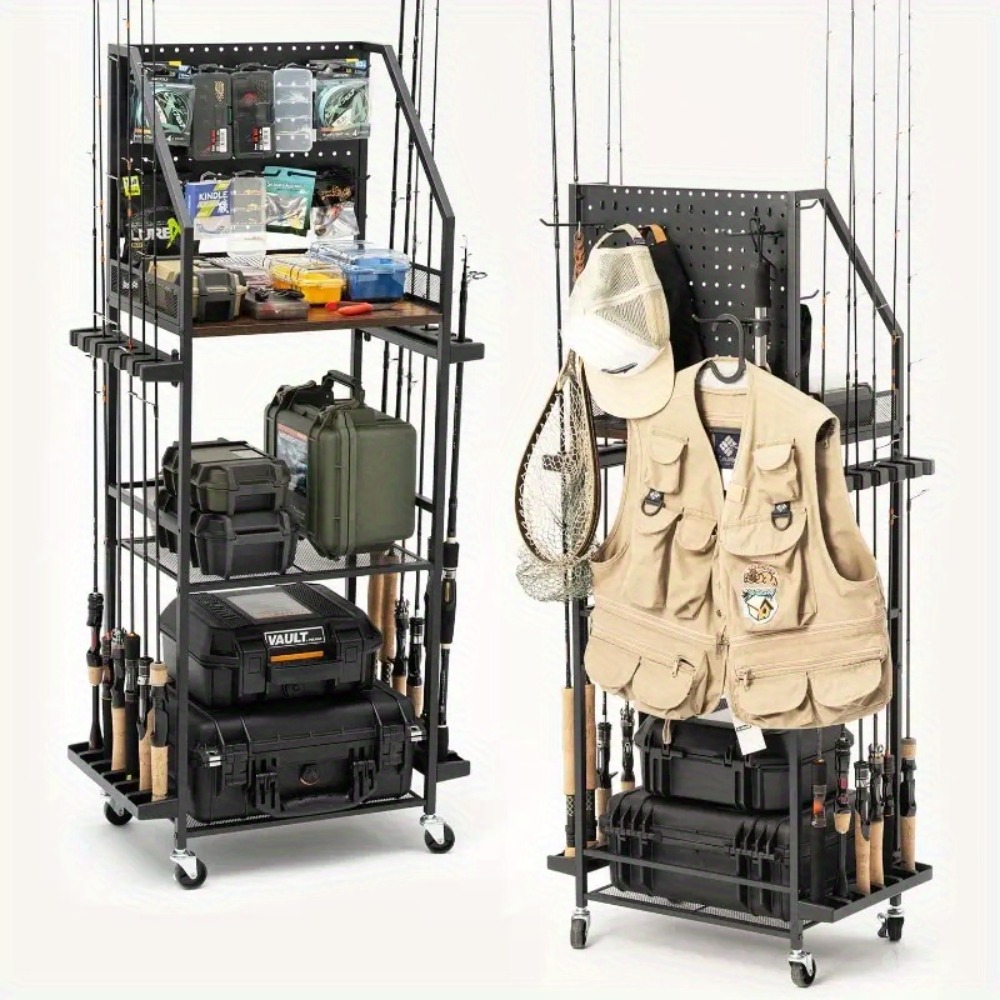 Fishing Rod Holders for Garage - Tackle Box recension och pris