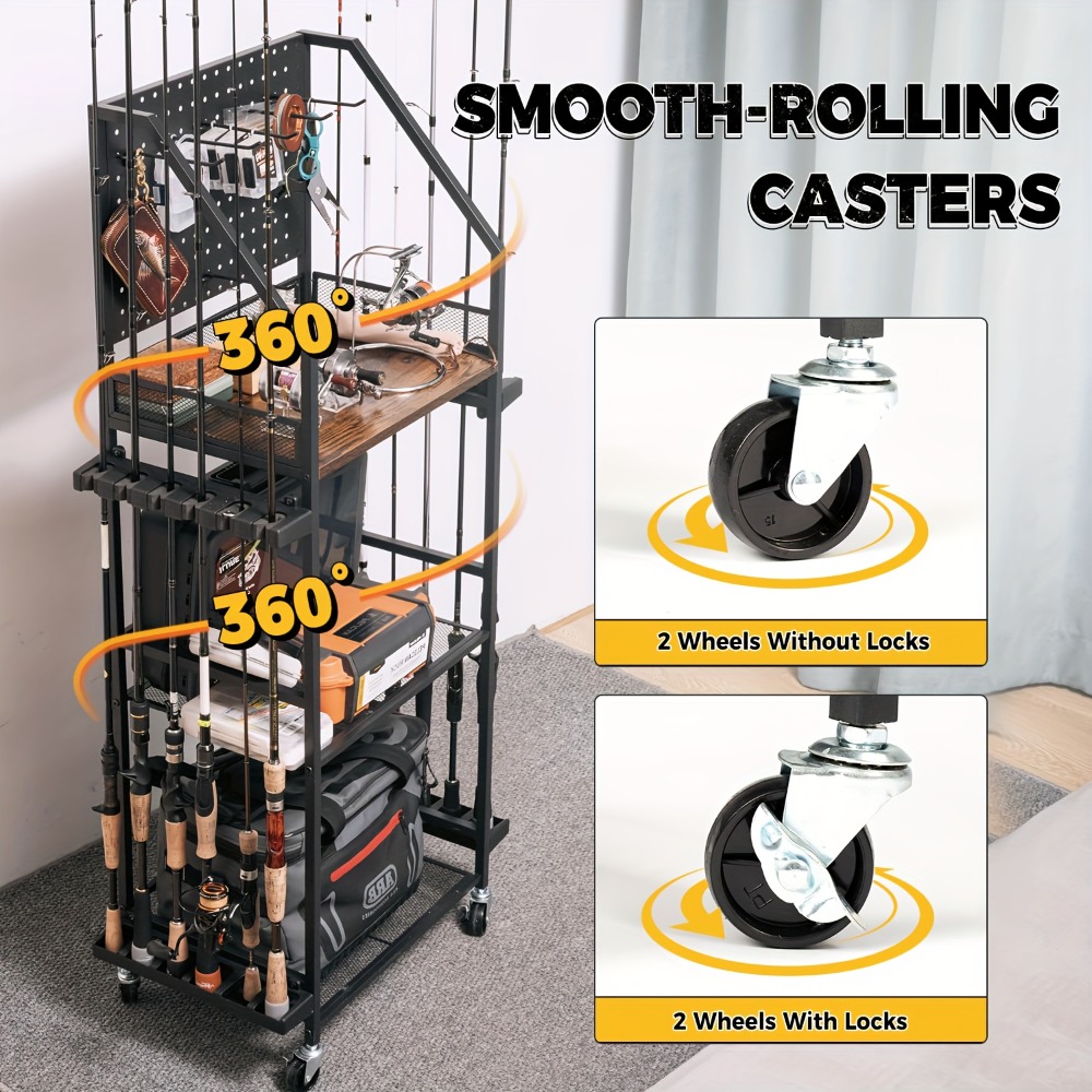 Fishing Rod Holders for Garage - Tackle Box recension och pris