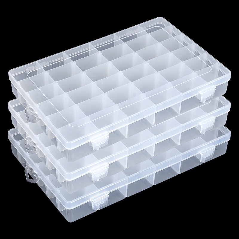 36 Grids Plastic Organizer Box - Fishing Equipment Organizer recension och pris
