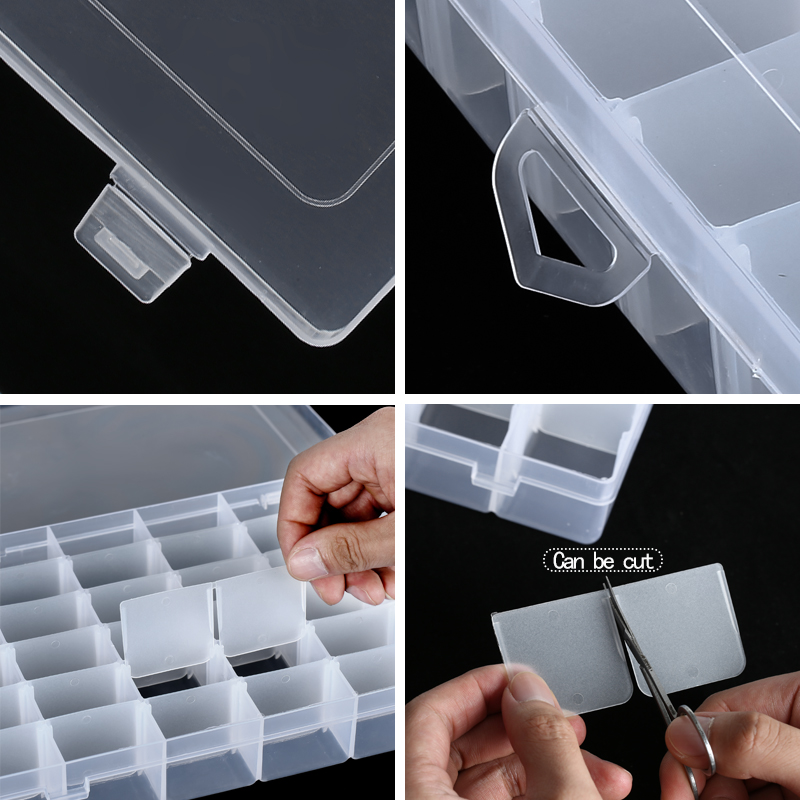 36 Grids Plastic Organizer Box - Fishing Equipment Organizer recension och pris